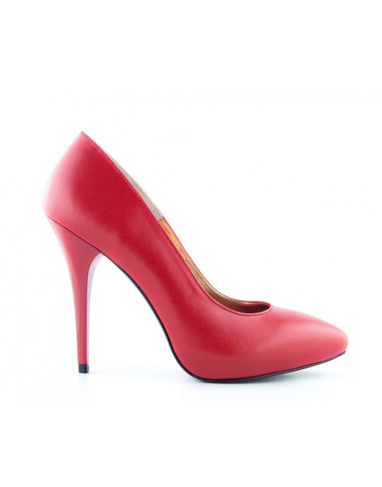 pantofi cu platforma stiletto rosii