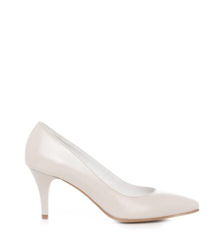 Pantofi bej deschis